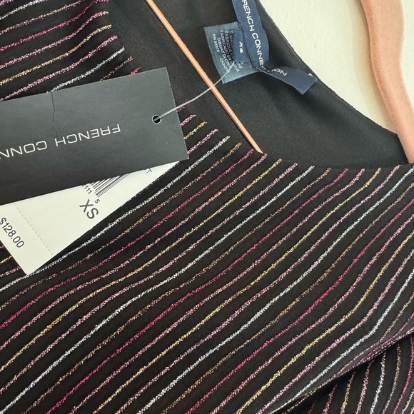 French connection. Elegant Black Striped Dress 👗
* New with tags 🏷️ - Picture 5 of 10